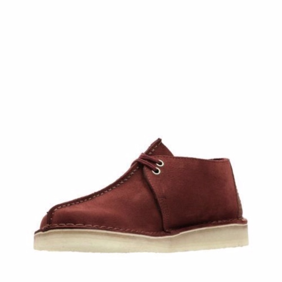 clarks desert trek brown suede